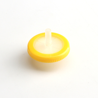 Filtre à seringue jetable en PES (polyéthersulfone) de 25 mm, 0,45/0,22/0,8/0,1 μm, pour la filtration d'échantillons aqueux, usage en laboratoire uniquement