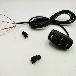 Interruptor de luz frontal + luz dianteira/única/dupla + interruptor de luz de torneamento dk336 scooter bicicleta elétrica inteligente mountain <span class=keywords><strong>bike</strong></span> atv triciclo diy peças - Product Image 2