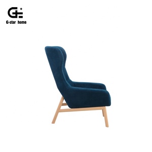 Estilo escandinavo muebles Fritz Hansen gstar alta Ro Silla de salón con otomana - Product Image 4
