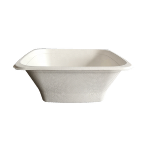 Écologique <span class=keywords><strong>Bol</strong></span> À Soupe Jetable Bagasse Saladsquare à emporter papier <span class=keywords><strong>bol</strong></span> carré avec <span class=keywords><strong>le</strong></span> couvercle d'animal familier 32oz - Product Image 2
