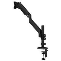 Nouveau costume à bras unique de montage de moniteur de ressort à gaz économique pour 13-32 ''écran 12kgs gestion de câble de chargement Max pour le bureau/la maison