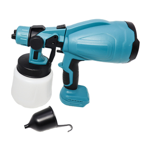 Pistolet de pulvérisation industriel pratique, réservoir de 1000 ml, grand débit, pour le revêtement des murs extérieurs et des quincailleries - Product Image 4