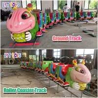 Sistema de Pistas Flexibles Personalizables, Tren Eléctrico Infantil con Diseño de Hormigas, Funcionamiento Confiable
