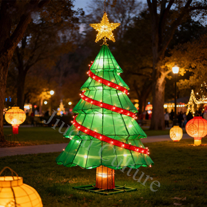 <span class=keywords><strong>2025</strong></span> Mới Nhất Thương Mại Trang Trí Nhân Tạo Giáng Sinh Năm Mới Cây Lễ Hội Đèn Lồng Giáng Sinh Đèn Chủ Đề Không Thấm Nước Trong Nhà - Product Image 1
