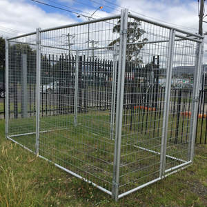 Easy to Install Heavy Duty <strong>Dog</strong> Cage With Gate Panels for America Steel Iron Aluminum Metal Hot Dip Galvanized <strong>Dog</strong> <strong>Kennels</strong> - Product Image 6