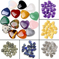 Accessoires de bijoux à bricoler soi-même faits à la main Améthyste polie en forme de coeur populaire Pierre naturelle en vrac Autre artisanat en cristal