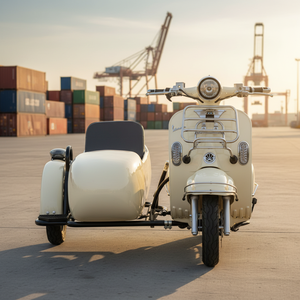 Motocicletta Chopper a 3 Ruote per Adulti con Sidecar, Prodotti per <span class=keywords><strong>Moto</strong></span> da Stunt - Product Image 1