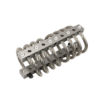 Isolateur de vibrations en câble métallique en aluminium/acier inoxydable personnalisable pour applications industrielles