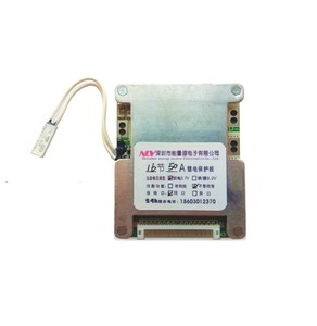 Li-ion 50A BMS 16S 60V สำหรับ3.7V ternary NMC แบตเตอรี่ที่มีการป้องกันอุณหภูมิป้องกันการชาร์จ/คายประจุพอร์ตเดียวกันบอร์ด F608 - Product Image 1