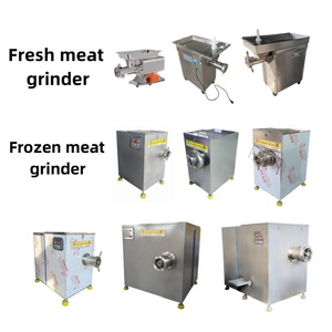 Machine à hacher la viande congelée industrielle automatique, broyeur de blocs de viande congelée, hachoir à saucisses de poisson, équipement de transformation de la viande - Product Image 3