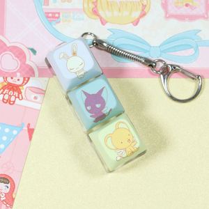 Porte-clés personnalisé avec interrupteur de clavier, porte-clés DIY, impression de logo, design de clavier, porte-clés avec capuchon de touche, interrupteurs anti-stress, porte-clés - Product Image 3