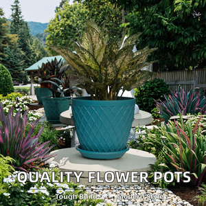 Macetas de Plástico PP Policromadas de Alta Calidad para Uso en Interiores y Exteriores, Diseño Contemporáneo para Apartamentos, Hoteles y Pisos - Product Image 2