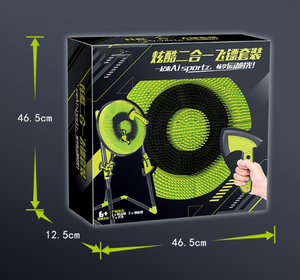 Cible de fléchette de hache volante pour enfants Conception de <span class=keywords><strong>boomerang</strong></span> triangulaire sûre pour l'entraînement de soulagement du stress Compétition sportive en plastique - Product Image 4