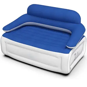 جديد وصول توافد PVC الطفل أريكة هوائية قابلة للنفخ السرير وسادة مقعد مع سعر المصنع - Product Image 1