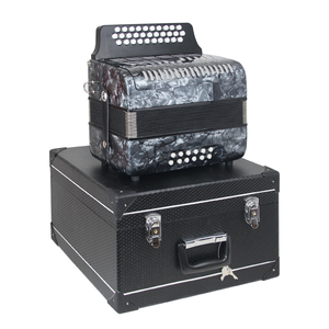<span class=keywords><strong>Accordéon</strong></span> diatonique à 31 <span class=keywords><strong>boutons</strong></span> et 12 basses, portable, pour la performance de rue et le busking - Product Image 1