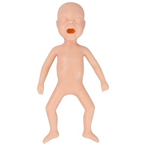 Modèle d'enfant prématuré de 24 semaines, <span class=keywords><strong>mannequin</strong></span> d'entraînement en silicone durable pour l'injection et l'intubation - Product Image 1