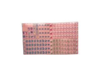 Ensemble de tuiles de mahjong rose de luxe - Style américain, rose vif et rose duveteux, design <span class=keywords><strong>Paris</strong></span>, ensemble de jeu complet pour adultes - Product Image 1