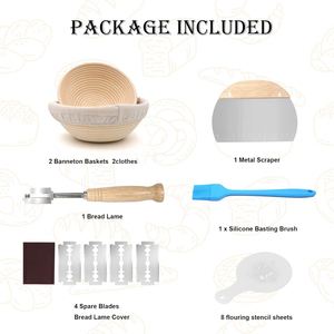Linear <b>Bread</b> Proofing <b>Basket</b> for Proving <b>Baskets</b> (25X15Cm) Oval Custom Size Indonesia Rattan Eco-Friendly Dishwasher Safe - Product Image 4