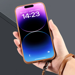 Para Iphone 15 14 13 12 11 Pro <span class=keywords><strong>Max</strong></span> Samsung S20 S21 S22 <span class=keywords><strong>S23</strong></span> PU Funda de cuero Funda para teléfono móvil con tarjetero Correa para la muñeca - Product Image 5