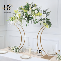 Centre de table floral artificiel de luxe moderne de haute qualité, très demandé, pour mariages et événements festifs