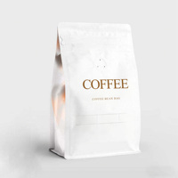Sacs à café et à thé imprimés sur mesure avec valve 250g 500g 1Kg Papier mat avec fermeture éclair Sacs à café Emballage alimentaire