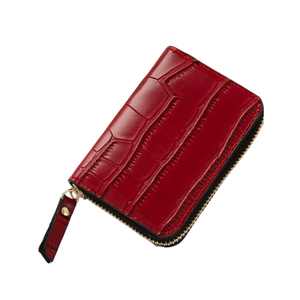 Women's Slim Zipper PU Leather Business <strong>Card</strong> Holder Credit <strong>Card</strong> Wallet and Coin Purse With ID Bank <strong>Card</strong> <strong>Case</strong> - Product Image 2