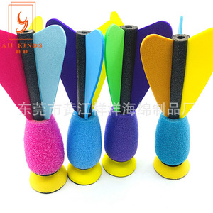Eva Foam Rocket <b>Darts</b> For Children 38-65 Density Colorful Sponge <b>Darts</b> With Printing Unisex Outdoor Toy - Product Image 1