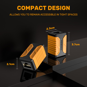 RJ45 Inline Coupler 2 gó<span class=keywords><strong>i</strong></span> Cat 8 Cáp Coupler, LAN Mạng Extender nữ để nữ tương thích vớ<span class=keywords><strong>i</strong></span> Cat7 Cat6 CAT5E - Product Image 6