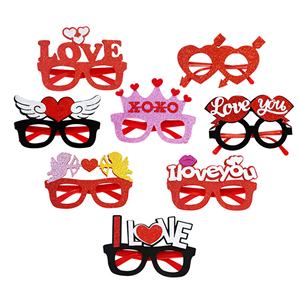 Vente en gros 2023 - Cadeaux de la Saint-Valentin, fournitures pour fêtes de mariage, décorations, accessoires pour photomaton, lunettes - Product Image 1