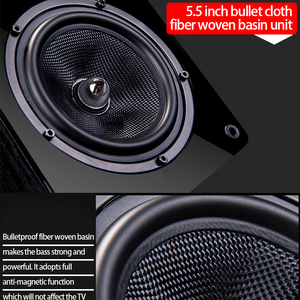 Loa trung tâm 120W, thụ động, chất lượng cao, âm thanh vòm HiFi, độ trung thực cao, âm thanh gia đình, khuếch đại âm nhạc, loa - Product Image 6