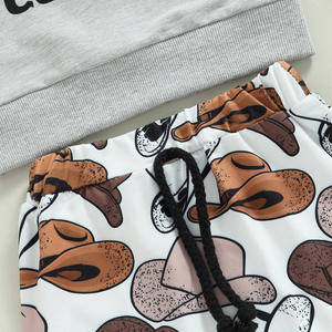 RTS 2023 новая ковбойская одежда, комплекты одежды для мальчиков, одежда для маленьких мальчиков, готовая к отправке - Product Image 6