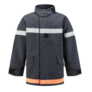 ANBEN <span class=keywords><strong>FIRE</strong></span> Style français EN469 Anit <span class=keywords><strong>Fire</strong></span> Kevlar Aramide Vêtements Pompiers Gear Pompier Gear Combinaisons de lutte contre l'incendie - Product Image 4