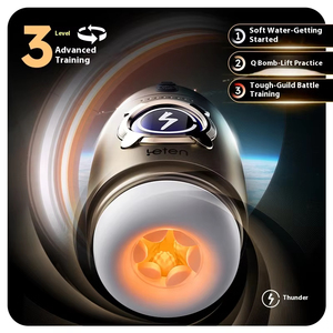 Gobelet d'entraînement à rotation automatique pour hommes adultes, réduit la sensibilité, améliore l'endurance, manchon réaliste à grande vitesse, machine sexuelle - Product Image 4