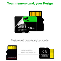 Tarjeta de Memoria SD de Alta Velocidad Clase 10 U3 V30, Tarjetas Mini TF de 32 GB y 128 GB, Tarjeta de Memoria SD para Cámara 4K