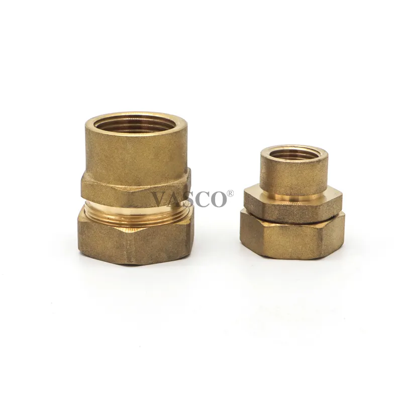 Forge Brass Union Phù Hợp Nữ Và Nam 1/2 - 1 Inch G Chủ Đề Brass Lắp