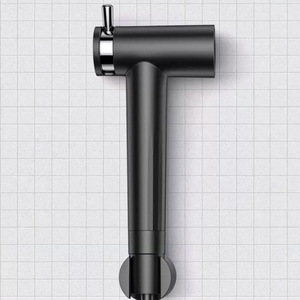 FEIDU - Juego de Rociador de Bidé Manual de Doble Función, Plástico ABS Blanco y Negro, Estilo Moderno, Montado en la Pared para <span class=keywords><strong>Baño</strong></span> - Product Image 6