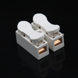 Kaixiang ขั้วต่อ KX-P2 250V 10A สองขั้วเชื่อมต่อเร็วขั้วทองแดงติดต่อ11-20 AWG LED - Product Image 1