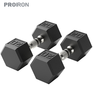 PROIRON-Haltère Hexagone pour Homme, Équipement de Gymnastique à Domicile, 20 kg - Product Image 2