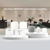 Système de caméra de sécurité sans fil DKMSEC AJAX Alarm Alternative WIFI 4G LTE TCP/IP ABS avec détecteur de mouvement stroboscopique, détection à 800 m, facile à installer