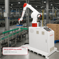 Palettiseur à ventouses de 50 kg avec moteur et composants PLC essentiels pour palettes de 800-1200 mm, ligne d'emballage de cartons, bras robotique de chargement