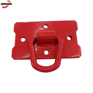 Crochets de fixation pour tracteur, crochets de préhension compacts à visser, anneaux en D de 1/4'' d'épaisseur, crochets de godet de tracteur de 1/2'', pièces personnalisées pour tondeuses à <span class=keywords><strong>gazon</strong></span> - Product Image 3