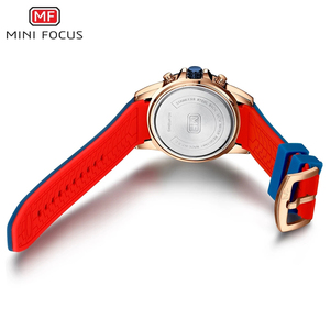 MINI FOCUS MF0244G orologio da uomo di marca di moda impermeabile orologio sportivo da uomo orologi da polso al quarzo Relogio Masculino - Product Image 2