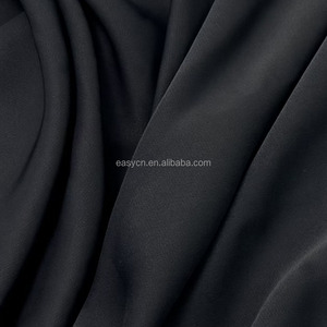 Zoya Premium personalizado cómodo étnico Hijab tela 100% poliéster suave tela Color sólido elástico para Mujeres Musulmanas - Product Image 3