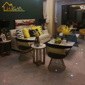 Silla de brazo de tela de diseñador clásico, sillón de salón de tela para dormitorio, tapizado, de terciopelo - Product Image 6