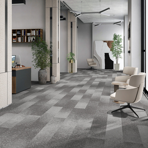 Azulejos de alfombra impresos de nailon patrón redondo Jacquard copetudo y pila cortada hecha a máquina para comedor pasillo adolescente - Product Image 6