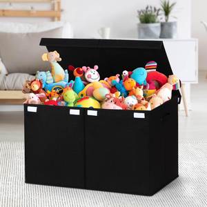 Wholesale Toy Box Storage Chest with Divider <b>Large</b> Sturdy Toy <b>Bin</b> Organizer Basket with Lid for Kids - Product Image 2