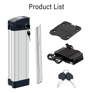MJXN Silver Fish-2 E-Bike <b>Battery</b> 500W <b>24V</b> 36V 48V 13AH Rechargeable Lithium <b>Battery</b> with BMS - Product Image 3