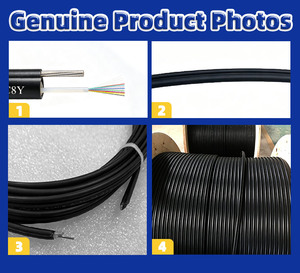 Cable de Fibra Óptica para Exteriores GYXTC8Y en Forma de 8, 6/12 Núcleos, G652D SM, Autoportante, Aéreo, FTTH - Product Image 5