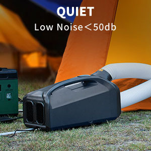 คอมเพรสเซอร์แอร์เคลื่อนที่แบบพกพา ใช้แบตเตอรี่ 24V สำหรับเต็นท์ รถยนต์ และใช้งานกลางแจ้ง - Product Image 5