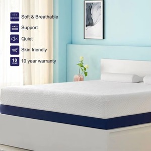 Materasso in Memory Foam Euro Top su Misura, Fornitura Diretta dalla Fabbrica, Misura Queen, Set Camera da Letto Confortevole per Applicazioni Scolastiche - Product Image 2